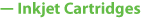 Inkjet Cartridge Prices